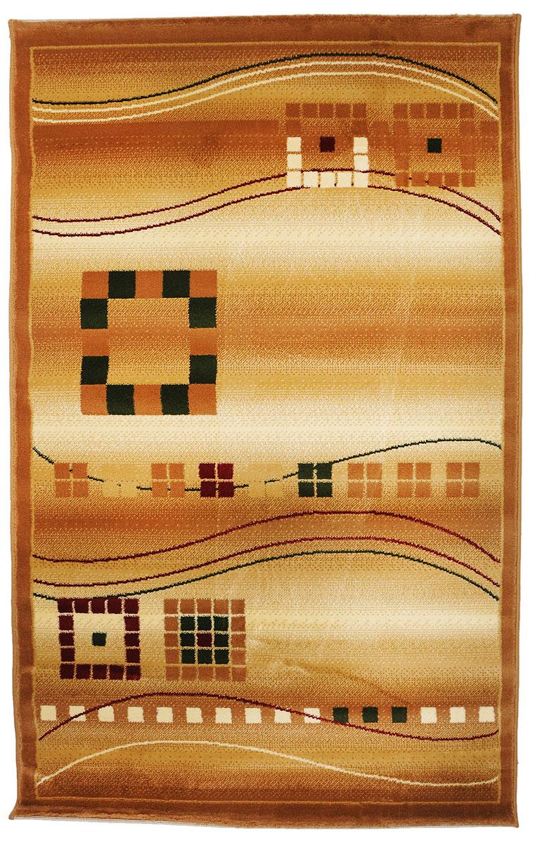 Ковер Kamalak Tekstil, прямоугольный, 100 x 150 см. УК-0080УК-0080 Ковер Kamalak Tekstil, прямоугольный, 100 x 150 см. УК-0080УК-0080Ковер Kamalak Tekstil изготовлен из прочного синтетического материала heat-set, улучшенного варианта полипропилена (эта нить получается в результате его дополнительной обработки). Полипропилен износостоек, нетоксичен, не впитывает влагу, не провоцирует аллергию. Структура волокна в полипропиленовых коврах гладкая, поэтому грязь не будет въедаться и скапливаться на ворсе. Практичный и износоустойчивый ворс не истирается и не накапливает статическое электричество. Ковер обладает хорошими показателями теплостойкости и шумоизоляции. Оригинальный рисунок позволит гармонично оформить интерьер комнаты, гостиной или прихожей. За счет невысокого ворса ковер легко чистить. При надлежащем уходе синтетический ковер прослужит долго, не утратив ни яркости узора, ни блеска ворса, ни упругости. Самый простой способ избавить изделие от грязи - пропылесосить его с обеих сторон (лицевой и изнаночной). Влажная уборка с применением шампуней и...