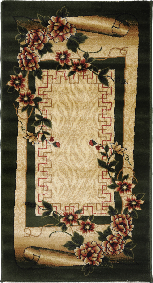 Ковер Kamalak Tekstil, прямоугольный, 80 x 150 см. УК-0057УК-0057 Ковер Kamalak Tekstil, прямоугольный, 80 x 150 см. УК-0057УК-0057Ковер Kamalak Tekstil изготовлен из прочного синтетического материала heat-set, улучшенного варианта полипропилена (эта нить получается в результате его дополнительной обработки). Полипропилен износостоек, нетоксичен, не впитывает влагу, не провоцирует аллергию. Структура волокна в полипропиленовых коврах гладкая, поэтому грязь не будет въедаться и скапливаться на ворсе. Практичный и износоустойчивый ворс не истирается и не накапливает статическое электричество. Ковер обладает хорошими показателями теплостойкости и шумоизоляции. Оригинальный рисунок позволит гармонично оформить интерьер комнаты, гостиной или прихожей. За счет невысокого ворса ковер легко чистить. При надлежащем уходе синтетический ковер прослужит долго, не утратив ни яркости узора, ни блеска ворса, ни упругости. Самый простой способ избавить изделие от грязи - пропылесосить его с обеих сторон (лицевой и изнаночной). Влажная уборка с применением шампуней и...