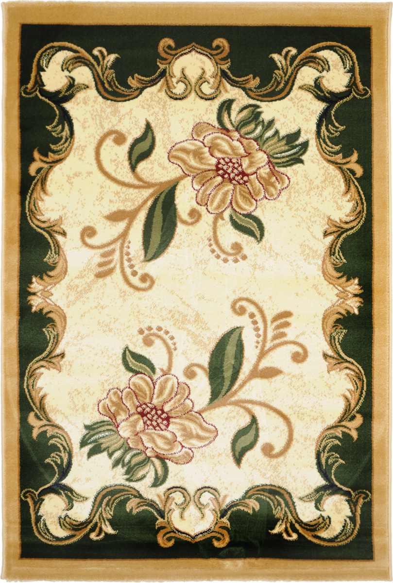 Ковер Kamalak Tekstil, прямоугольный, 100 x 150 см. УК-0071УК-0071 Ковер Kamalak Tekstil, прямоугольный, 100 x 150 см. УК-0071УК-0071Ковер Kamalak Tekstil изготовлен из прочного синтетического материала heat-set, улучшенного варианта полипропилена (эта нить получается в результате его дополнительной обработки). Полипропилен износостоек, нетоксичен, не впитывает влагу, не провоцирует аллергию. Структура волокна в полипропиленовых коврах гладкая, поэтому грязь не будет въедаться и скапливаться на ворсе. Практичный и износоустойчивый ворс не истирается и не накапливает статическое электричество. Ковер обладает хорошими показателями теплостойкости и шумоизоляции. Оригинальный рисунок позволит гармонично оформить интерьер комнаты, гостиной или прихожей. За счет невысокого ворса ковер легко чистить. При надлежащем уходе синтетический ковер прослужит долго, не утратив ни яркости узора, ни блеска ворса, ни упругости. Самый простой способ избавить изделие от грязи - пропылесосить его с обеих сторон (лицевой и изнаночной). Влажная уборка с применением шампуней и моющих средств не противопоказана. ...