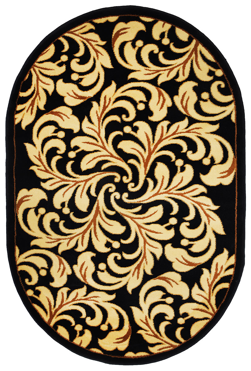 Ковер Kamalak Tekstil, овальный, 100 x 150 см. УК-0303УК-0303 Ковер Kamalak Tekstil, овальный, 100 x 150 см. УК-0303УК-0303Ковер Kamalak Tekstil изготовлен из прочного синтетического материала heat-set, улучшенного варианта полипропилена (эта нить получается в результате его дополнительной обработки). Полипропилен износостоек, нетоксичен, не впитывает влагу, не провоцирует аллергию. Структура волокна в полипропиленовых коврах гладкая, поэтому грязь не будет въедаться и скапливаться на ворсе. Практичный и износоустойчивый ворс не истирается и не накапливает статическое электричество. Ковер обладает хорошими показателями теплостойкости и шумоизоляции. Оригинальный рисунок позволит гармонично оформить интерьер комнаты, гостиной или прихожей. За счет невысокого ворса ковер легко чистить. При надлежащем уходе синтетический ковер прослужит долго, не утратив ни яркости узора, ни блеска ворса, ни упругости. Самый простой способ избавить изделие от грязи - пропылесосить его с обеих сторон (лицевой и изнаночной). Влажная уборка с применением шампуней и моющих средств не противопоказана. ...