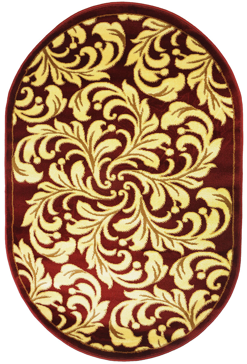 Ковер Kamalak Tekstil, овальный, 100 x 150 см. УК-0327УК-0327 Ковер Kamalak Tekstil, овальный, 100 x 150 см. УК-0327УК-0327Ковер Kamalak Tekstil изготовлен из прочного синтетического материала heat-set, улучшенного варианта полипропилена (эта нить получается в результате его дополнительной обработки). Полипропилен износостоек, нетоксичен, не впитывает влагу, не провоцирует аллергию. Структура волокна в полипропиленовых коврах гладкая, поэтому грязь не будет въедаться и скапливаться на ворсе. Практичный и износоустойчивый ворс не истирается и не накапливает статическое электричество. Ковер обладает хорошими показателями теплостойкости и шумоизоляции. Оригинальный рисунок позволит гармонично оформить интерьер комнаты, гостиной или прихожей. За счет невысокого ворса ковер легко чистить. При надлежащем уходе синтетический ковер прослужит долго, не утратив ни яркости узора, ни блеска ворса, ни упругости. Самый простой способ избавить изделие от грязи - пропылесосить его с обеих сторон (лицевой и изнаночной). Влажная уборка с применением шампуней и моющих средств не противопоказана. ...