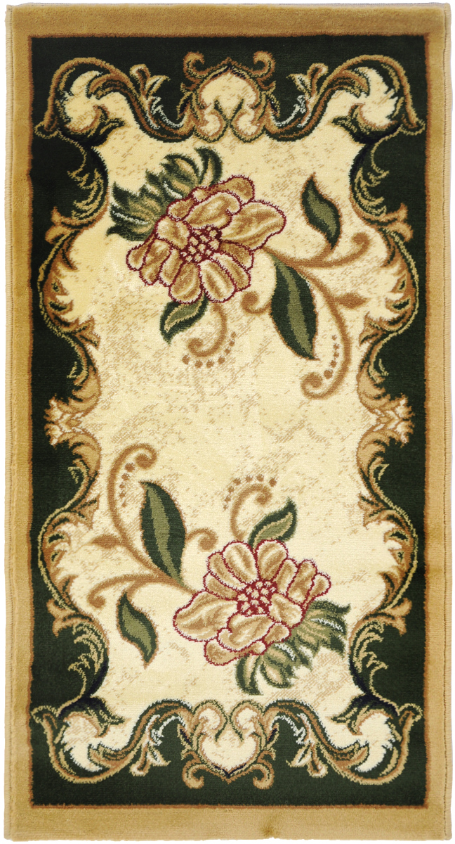 Ковер Kamalak Tekstil, прямоугольный, 60 x 110 см. УК-0073УК-0073 Ковер Kamalak Tekstil, прямоугольный, 60 x 110 см. УК-0073УК-0073Ковер Kamalak Tekstil изготовлен из прочного синтетического материала heat-set, улучшенного варианта полипропилена (эта нить получается в результате его дополнительной обработки). Полипропилен износостоек, нетоксичен, не впитывает влагу, не провоцирует аллергию. Структура волокна в полипропиленовых коврах гладкая, поэтому грязь не будет въедаться и скапливаться на ворсе. Практичный и износоустойчивый ворс не истирается и не накапливает статическое электричество. Ковер обладает хорошими показателями теплостойкости и шумоизоляции. Оригинальный рисунок позволит гармонично оформить интерьер комнаты, гостиной или прихожей. За счет невысокого ворса ковер легко чистить. При надлежащем уходе синтетический ковер прослужит долго, не утратив ни яркости узора, ни блеска ворса, ни упругости. Самый простой способ избавить изделие от грязи - пропылесосить его с обеих сторон (лицевой и изнаночной). Влажная уборка с применением шампуней и моющих средств не противопоказана. ...