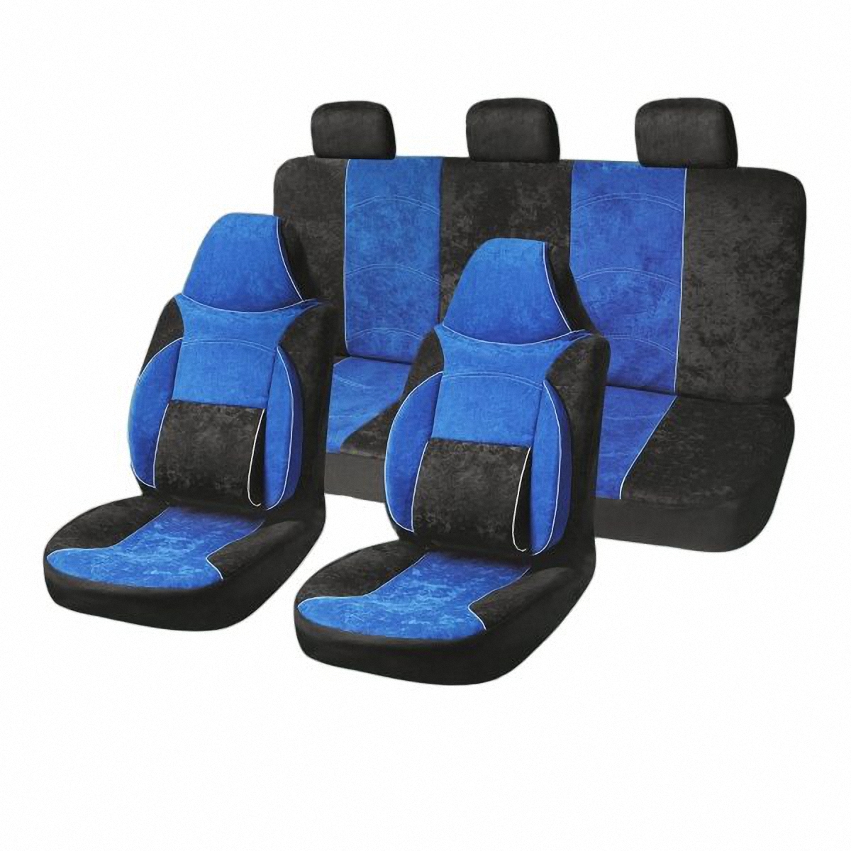 Чехлы автомобильные Skyway. S01301034S01301034 Чехлы автомобильные Skyway. S01301034S01301034Комплект классических универсальных автомобильных чехлов Skyway S01301034 изготовлен из велюра. Чехлы защитят обивку сидений от вытирания и выцветания. Благодаря структуре ткани, обеспечивается улучшенная вентиляция кресел, что позволяет сделать более комфортными долгое пребывание за рулем во время дальней поездки.