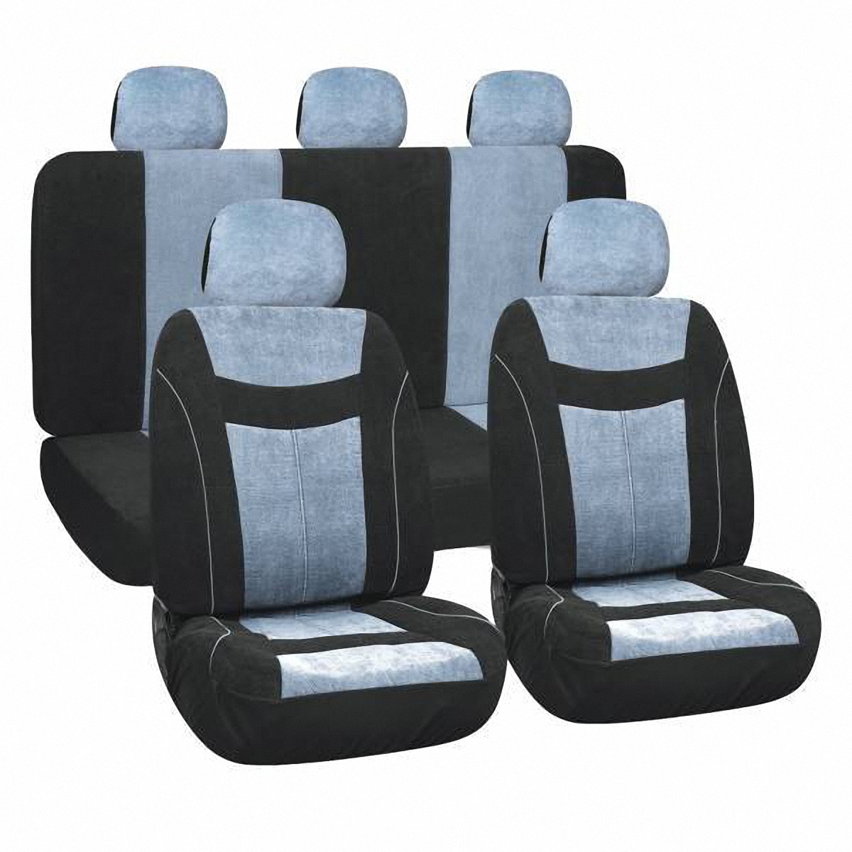 Чехлы автомобильные Skyway. S01301078S01301078 Чехлы автомобильные Skyway. S01301078S01301078Комплект классических универсальных автомобильных чехлов Skyway S01301078 изготовлен из вельвета. Чехлы защитят обивку сидений от вытирания и выцветания. Благодаря структуре ткани, обеспечивается улучшенная вентиляция кресел, что позволяет сделать более комфортными долгое пребывание за рулем во время дальней поездки.
