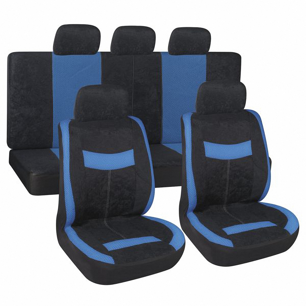 Чехлы автомобильные Skyway. S01301152S01301152 Чехлы автомобильные Skyway. S01301152S01301152Комплект классических универсальных автомобильных чехлов Skyway S01301152 изготовлен из вельвета. Чехлы защитят обивку сидений от вытирания и выцветания. Благодаря структуре ткани, обеспечивается улучшенная вентиляция кресел, что позволяет сделать более комфортными долгое пребывание за рулем во время дальней поездки.