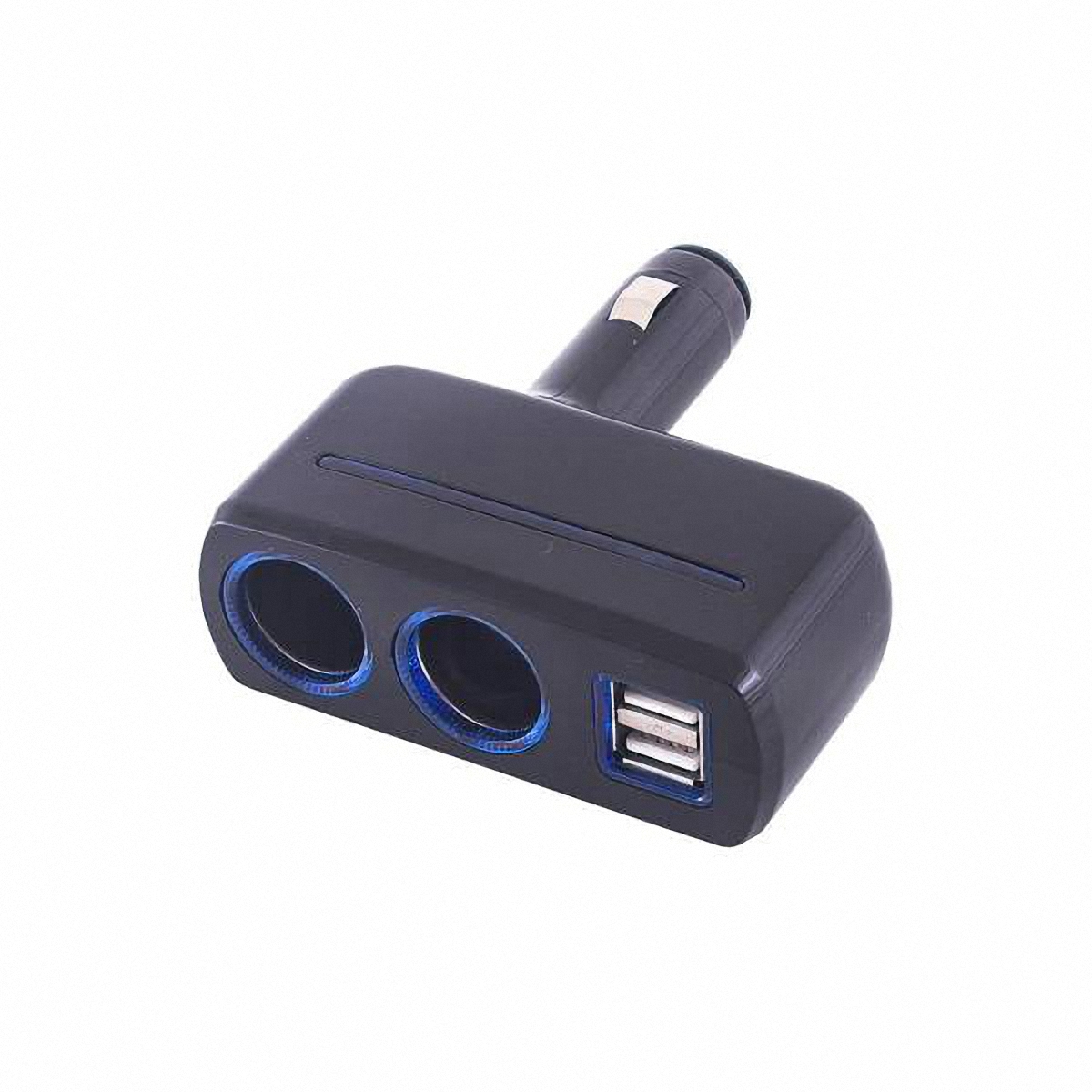 Разветвитель прикуривателя Skyway, 2 выхода + 2 USB. S02301019S02301019 Разветвитель прикуривателя Skyway, 2 выхода + 2 USB. S02301019S02301019Разветвитель прикуривателя Skyway позволяет подключать устройства, имеющие стандартный разъем под прикуриватель, плюс устройства, имеющие разъем USB (блоки питания для ноутбука, кпк, сотового телефона, GPS-навигатора, антирадара, пылесоса, холодильника, различные зарядные устройства и многое другое). Устройство вращается на 180°, вверх и вниз. Устройство используется при мощности 7А. Общая мощность 80 Ватт. Предохранитель 5А. Потребляемая мощность 12-24 В. Количество гнезд: 2. Количество USB-портов: 2.