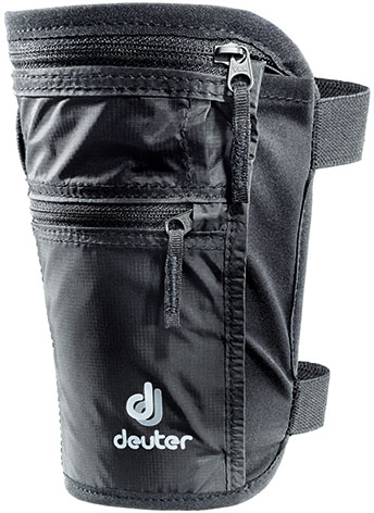 Кошелек Deuter Security Legholster Black, цвет: черный. 39423163942316_7000 Кошелек Deuter Security Legholster Black, цвет: черный. 39423163942316_7000Кошелек-кобура, спрятанная под брюками, надежно хранит документы и ценные вещи. Мягкий резиновый ремешок с липучкой обеспечивает удобную и комфортную подвеску. Особенности: - Мягкий ремешок с застежкой-липучкой - излишки ремешка можно убрать - комфортная для тела подкладка - основное отделение со складками на молнии - переднее отделение на молнии