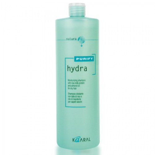 Kaaral Увлажняющий шампунь для сухих волос Purify Hydra Shampoo, 1000 млkaar1202 Kaaral Увлажняющий шампунь для сухих волос Purify Hydra Shampoo, 1000 млkaar1202Шампунь бережно очищает и интенсивно увлажняет сухие волосы, сохраняет природный гидролипидный баланс. Создан на основе экстрактов ромашки, масла семян сладкого миндаля и протеинов риса. Обладает успокаивающим и антисептическим действием. Питает волосы по всей длине, придавая мягкость и великолепный блеск.