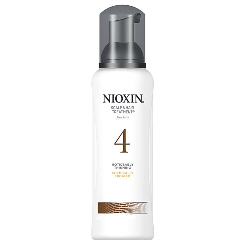 Nioxin Scalp Treatment System 4 - Питательная маска (Система 4) 200 мл81543662/7657 Nioxin Scalp Treatment System 4 - Питательная маска (Система 4) 200 мл81543662/7657Питательная маска от Nioxin Система 4 предназначена для редеющих волос, которые поддались химической обработке. Средство глубоко и интенсивно питает волосы и кожу головы, насыщая их полезными веществами. Также маска от Ниоксин защищает волосы от негативного воздействия внешней среды. После применения питательной маски от Nioxin волосы становятся эластичными и шелковистыми, они блестят и выглядят здоровыми и красивыми.