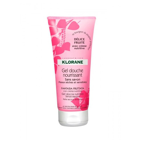 Klorane Dermo-Protection Гель для душа питательный Фруктовая фантазия, 200 млC37943 Klorane Dermo-Protection Гель для душа питательный Фруктовая фантазия, 200 млC37943Гель для душа питательный Фруктовая фантазия - это необыкновенное сочетание сладости малины и клубники с нежностью розы, свежестью смородины и приятной горчинкой миндаля. В состав входят масла сладкого миндаля и сафлоры, благодаря которым кожа будет эластичной и бархатистой. Моющая основа с нейтральным рН очищает кожу, сохраняя ее липидную защиту, не содержит мыла.