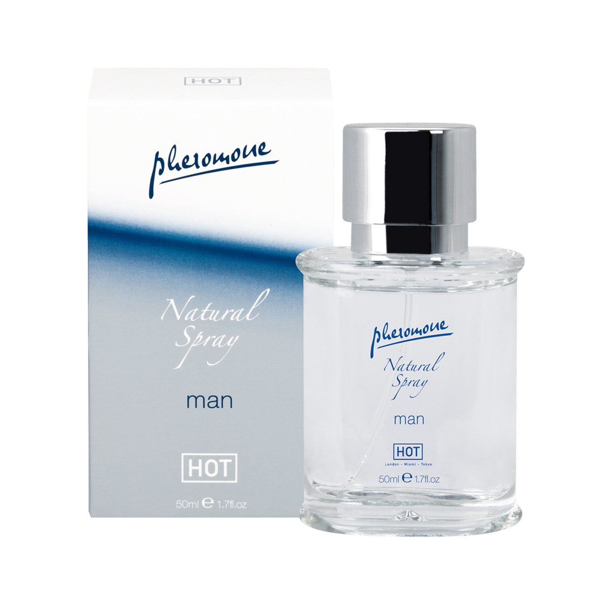 Hot Мужские духи с феромонами Natural Spray 50 мл55002 Hot Мужские духи с феромонами Natural Spray 50 мл55002Для тех, кто не хочет изменять любимому аромату, компания «Hot» предлагает спрей с нейтральным запахом. Сбалансированное содержание феромонов позволяет комбинировать спрей с любым парфюмом. Эффект не заставит себя ждать – как по мановению волшебной палочки рядом окажется именно та, которую вы так ждали.