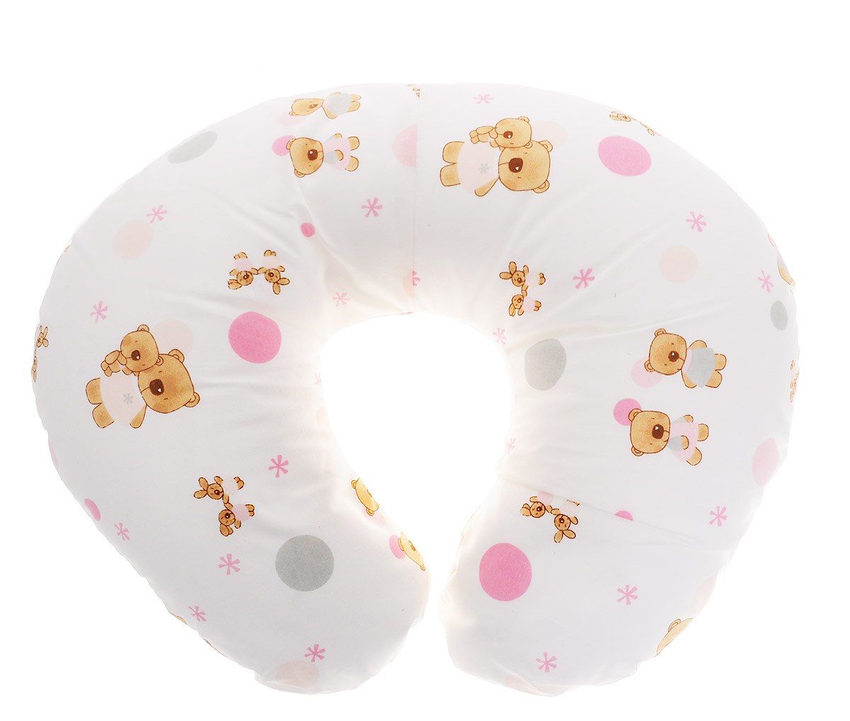 Plantex Подушка для кормящих и беременных мам Comfy Small Мишка и Зайцы1030_мишка и зыйцы белый розовый Plantex Подушка для кормящих и беременных мам Comfy Small Мишка и Зайцы1030_мишка и зыйцы белый розовыйМногофункциональная подушка Plantex Comfy Small. Мишка и Зайцы идеальна для удобства ребенка и его родителей. Зачастую именно эта модель называется подушкой для беременных. Ведь она создана именно для будущих мам с учетом всех анатомических особенностей в этот период. На любом сроке беременности она бережно поддержит растущий животик и поможет сохранить комфортное и безопасное положение во время сна. Подушка идеально подходит для кормления уже появившегося малыша. Позже многофункциональная подушка поможет ему сохранить равновесие при первых попытках сесть. Чехол подушки выполнен из 100% хлопка и снабжен застежкой-молнией, что позволяет без труда снять и постирать его. Наполнителем подушки служат полистироловые шарики - экологичные, не деформируются сами и хорошо сохраняют форму подушки. Подушка для кормящих и беременных мам Plantex Comfy Small.Мишка и Зайцы - это удобная и практичная вещь, которая прослужит вам долгое время. Подушка поставляется в сумке-чехле. ...