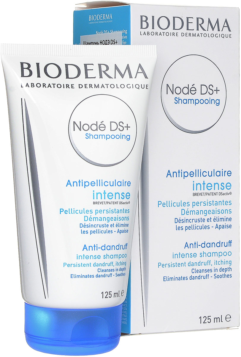 Bioderma Шампунь от перхоти Node DS+, 125 мл028438l Bioderma Шампунь от перхоти Node DS+, 125 мл028438lШампунь при хронической рецидивирующей перхоти, сопровождающейся сильным зудом. Устраняет шелушение, успокаивает, устраняет зуд, способствует устранению чешуек. Шампунь легок и удобен в применении, хорошо пенится, имеет нежный приятный запах. Высокая переносимость.