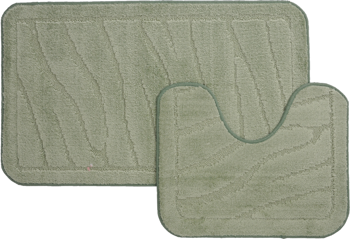 Набор ковриков для ванной MAC Carpet Рома. Линии, цвет: светло-зеленый, 60 х 100 см, 50 х 60 см, 2 шт21887 Набор ковриков для ванной MAC Carpet Рома. Линии, цвет: светло-зеленый, 60 х 100 см, 50 х 60 см, 2 шт21887Набор MAC Carpet Рома. Линии, выполненный из полипропилена, состоит из двух ковриков для ванной комнаты, один из которых имеет вырез под унитаз. Противоскользящее основание изготовлено из термопластичной резины. Коврики мягкие и приятные на ощупь, отлично впитывают влагу и быстро сохнут. Высокая износостойкость ковриков и стойкость цвета позволит вам наслаждаться покупкой долгие годы. Можно стирать вручную или в стиральной машине на деликатном режиме при температуре 30°С.