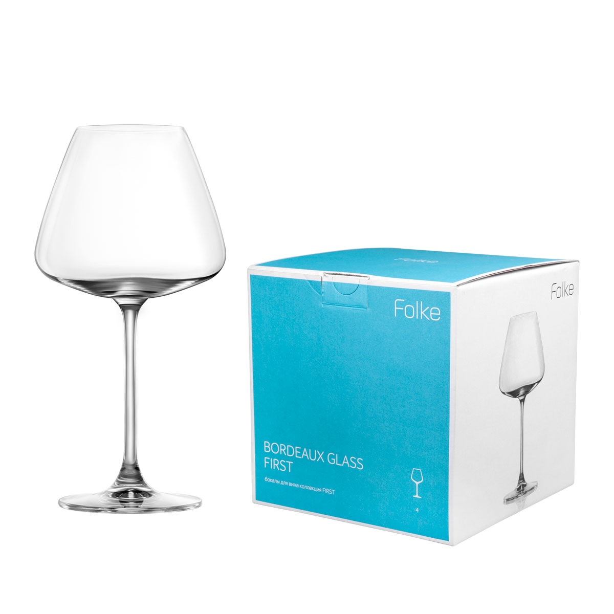 Набор бокалов для вина Folke Bordeux Glass, 590 мл, 4 предмета. 2007171U2007171U Набор бокалов для вина Folke Bordeux Glass, 590 мл, 4 предмета. 2007171U2007171UКоллекция First- это бокалы из бессвинцового хрусталя высшего качества. Наша продукция отличается исключительной чистотой и повышенной устойчивостью к механическим повреждениям. Улучшенные характеристики изделий позволяют использовать их повседневно в домашних условиях и в ресторанном бизнесе. Оригинальный дизайн позволяет любому напитку полностью раскрыться и заиграть новыми красками. Это поистине уникальное творение современных технологий и многолетнего опыта лучших мировых сомелье.