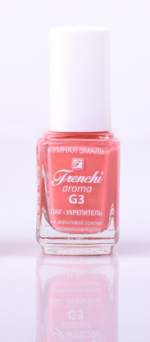 Frenchi aroma G3 Лак-укрепитель на акриловой основе № 32, 11 млУТ00000818 Frenchi aroma G3 Лак-укрепитель на акриловой основе № 32, 11 млУТ00000818Лак на акриловой основе Frenchi G3 – это стойкость и безупречность Вашего маникюра в течение 7 дней. Лак на акриловой основе – это идеальный вариант для деловой женщины, в нашем современном мире, что позволяет женщине тратить меньше времени на посещение салонов красоты.