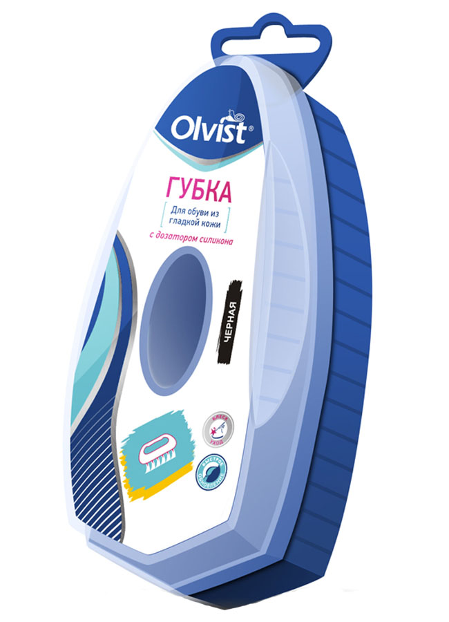 Губка для обуви с дозатором Olvist, цвет: черный. QSN-01QSN-01 Губка для обуви с дозатором Olvist, цвет: черный. QSN-01QSN-01Губка для обуви с дозатором Olvist обеспечивает быстрый уход, блеск и обновление цвета. Дозатор позволяет увеличить срок службы губки в несколько раз.