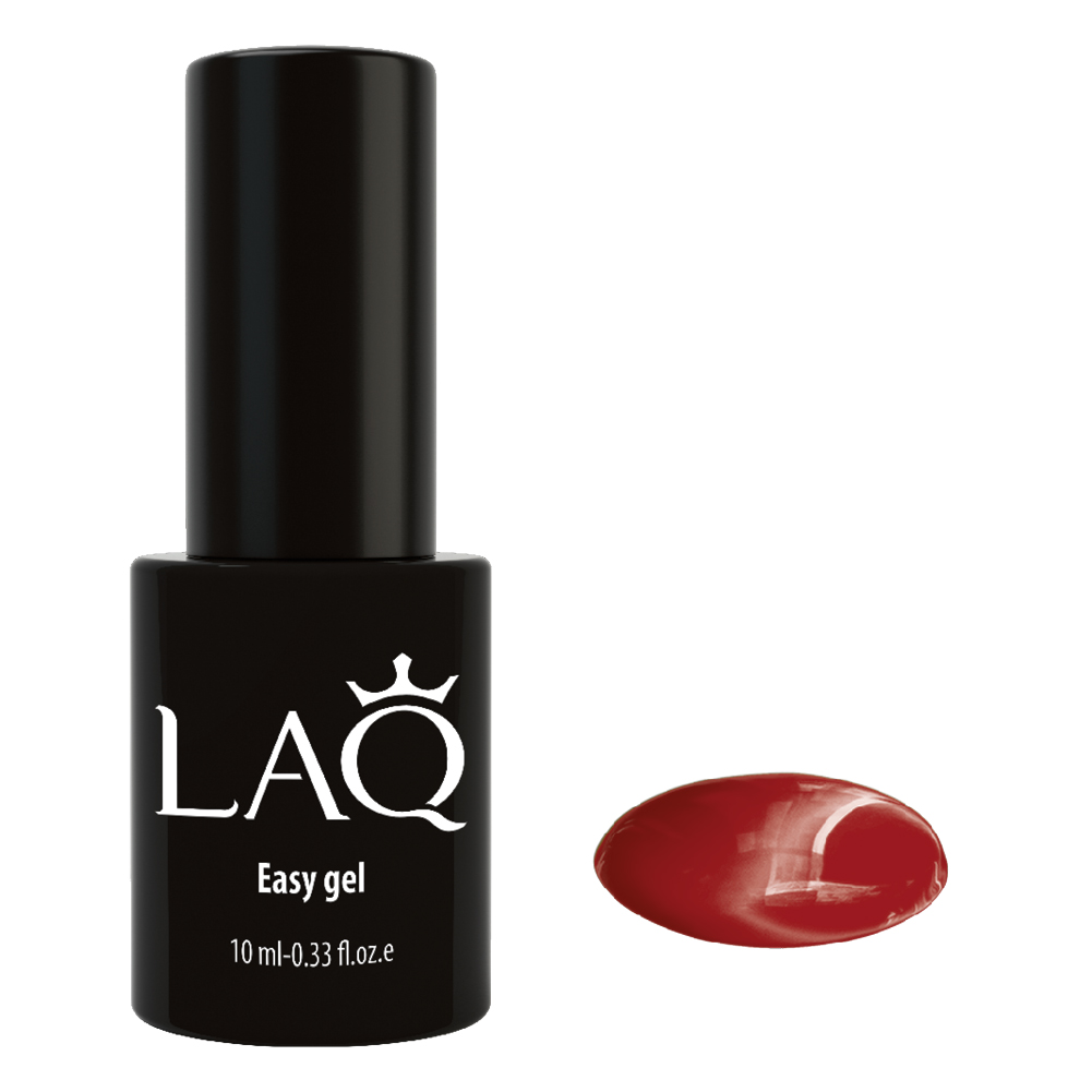 LAQ Гель-лак Easy Gel красный ,10 мл15014 LAQ Гель-лак Easy Gel красный ,10 мл15014Гель-лак нового поколения! Наносится легко как лак, носится долго как гель! Наносится как обычный лак, полимеризуется в течение 60 секунд в LED лампе и не образует дисперсионного слоя. Глянцевый маникюр без сколов и потери яркости до трех недель! Быстрое нанесение-не требует базы, верхнего покрытия, не имеет липкого слоя. Укрепляет ногтевую пластину. Быстрое удаление за 10 минут.