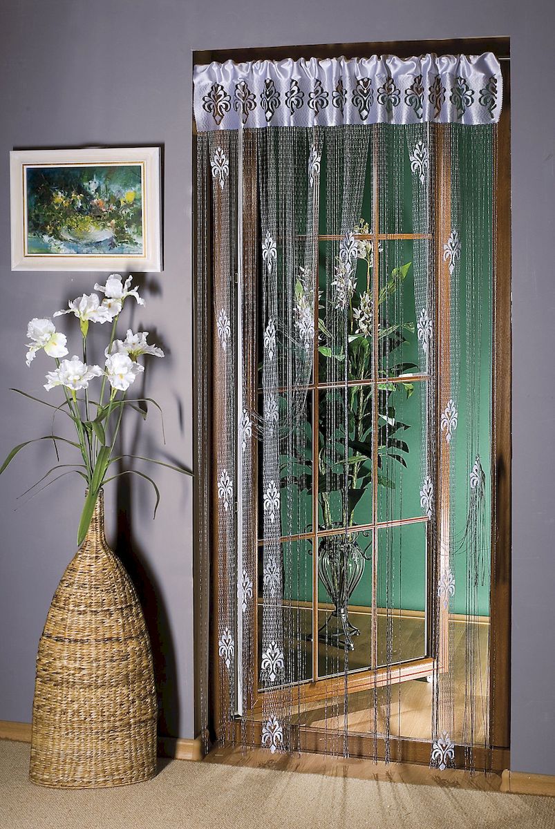 Гардина-лапша Wisan, цвет: белый, серебристый, высота 250 см. 991010503 Гардина-лапша Wisan, цвет: белый, серебристый, высота 250 см. 991010503Гардина нитяная жаккардовая серебристо-белого цвета с повторяющимся узором. Крепится на кулиску.Размер: ширина 150 x высота 250