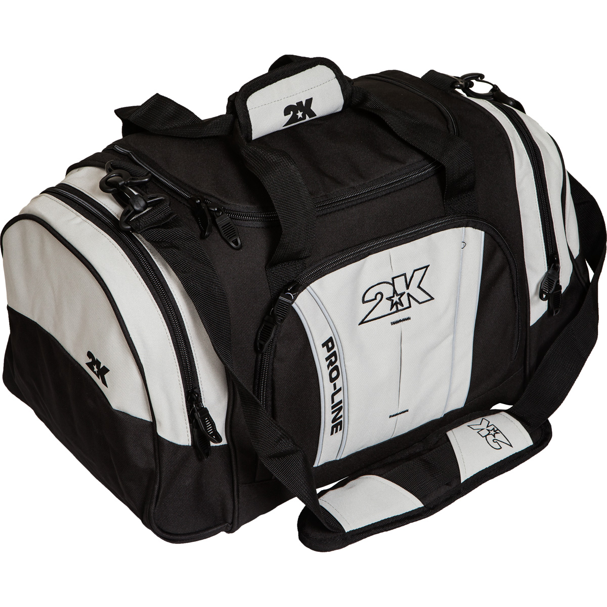 Сумка спортивная 2K Sport Mantova, цвет: черный, серый. 128122128122-black-grey Сумка спортивная 2K Sport Mantova, цвет: черный, серый. 128122128122-black-greyКлассическая спортивная сумка 2К Mantova для переноски атрибутики. Большое количество карманов и секций сочетается с общей грамотной компоновкой. Размер: 48х29х31 см. (ДхШхВ). Сделана из легкоотстирываемых материалов.