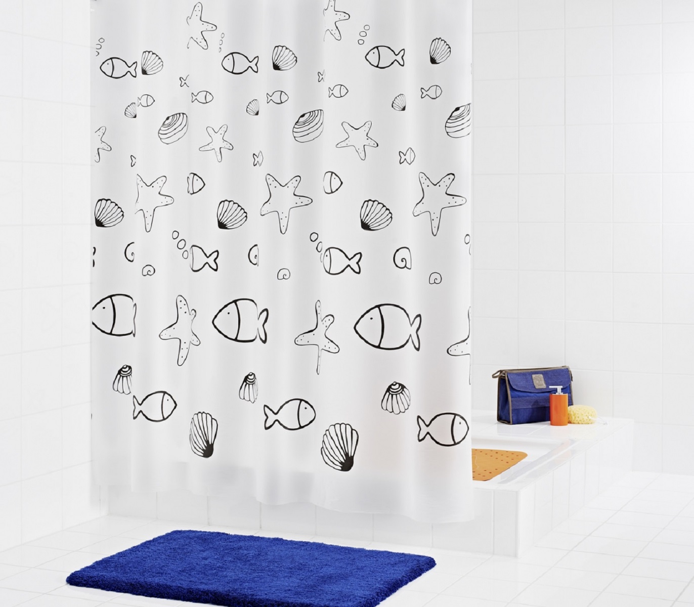 Штора для ванной комнаты Ridder Seashell, 180 х 200 см32630 Штора для ванной комнаты Ridder Seashell, 180 х 200 см32630Высококачественная немецкая штора для душа создает прекрасное настроение. Продукты из эколена не имеют запаха и считаются экологически чистыми. Ручная стирка. Не гладить.