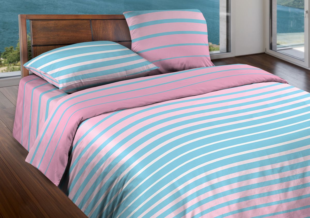 Комплект белья Wenge Stripe, 2-спальный, наволочки 70x70, цвет: голубой361836 Комплект белья Wenge Stripe, 2-спальный, наволочки 70x70, цвет: голубой361836Бязевое постельное белье состоит из 100% хлопка самого простого полотняного переплетения из достаточно толстых, но мягких нитей. Стоит постельное белье из этой ткани не намного дороже поликоттона или полиэфира, но приятней на ощупь и лучше пропускают воздух. Благодаря современным технологиям окраски, простыни не теряют свой цвет даже после множества стирок. По своим свойствам бязь уступает сатину, что окупается низкой стоимостью и неприхотливостью в уходе.