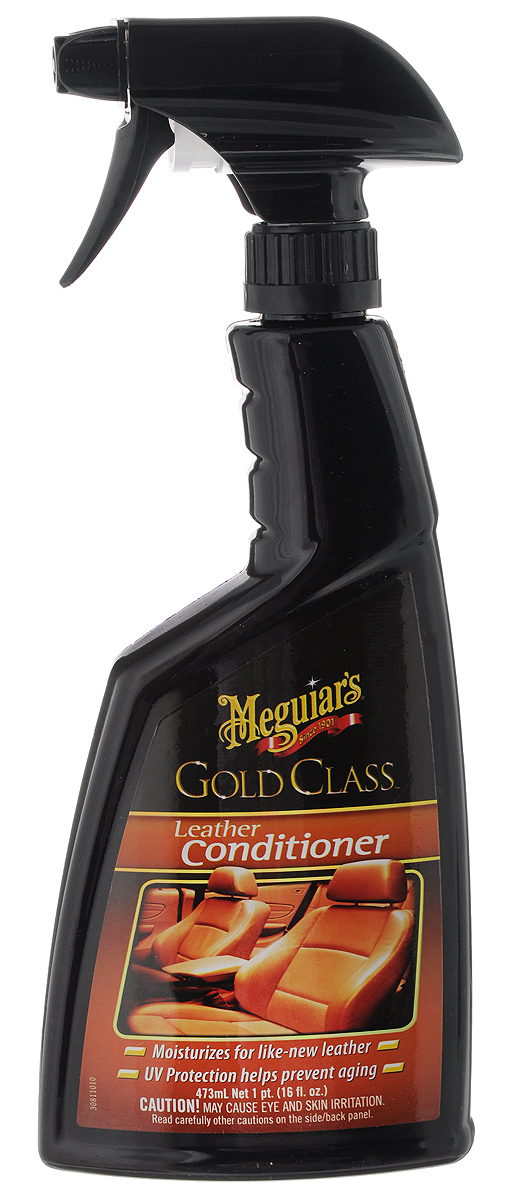 Кондиционер для кожи Meguiars Gold Class, 473 млG 18616 Кондиционер для кожи Meguiars Gold Class, 473 млG 18616Кондиционер Meguiars Gold Class увлажняет, защищает и ухаживает за кожаной обивкой слона. Придает натуральной коже роскошный внешний вид и эластичность. Защищает кожу от высыхания, преждевременного старения и растрескивания благодаря содержанию в составе УФ-фильтра. Товар сертифицирован.