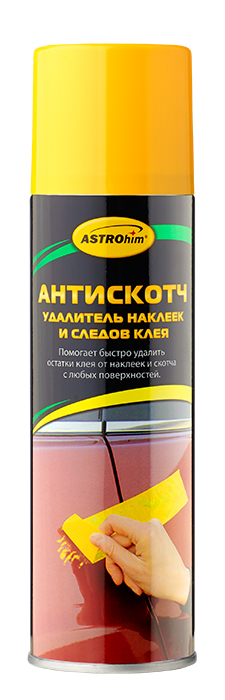Антискотч Astrohim, удалитель наклеек и следов клея, аэрозоль, 335 мл. АС-356АС-356 Антискотч Astrohim, удалитель наклеек и следов клея, аэрозоль, 335 мл. АС-356АС-356Антискотч, удалитель наклеек и следов клея Astrohim АС-356 аэрозоль, 335 мл