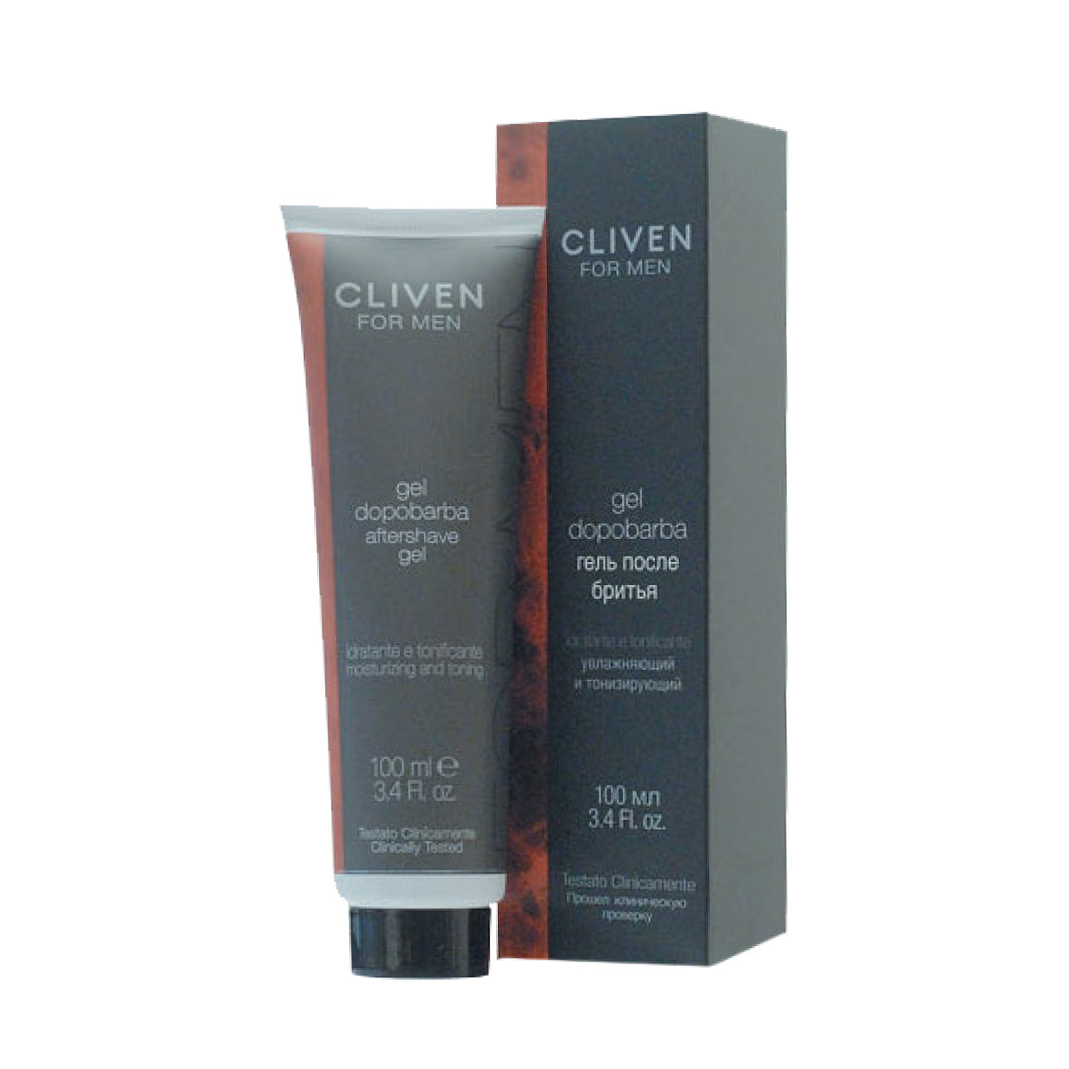 Cliven Гель после бритья увлажняющий и тонизирующий 100мл7471 Cliven Гель после бритья увлажняющий и тонизирующий 100мл7471Нежирный и легко впитывается. Экстракт алоэ вера, растительный глицерин и провитамин В5 увлажняют и тонизируют кожу, делают ее мягкой и гладкой, бизаболол снимает покраснения и раздражения, аллантоин восставнавливает эпителий.
