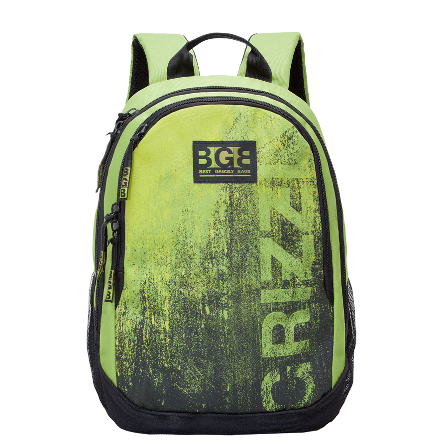 Рюкзак молодежный мужской Grizzly, цвет: салатовый, 22 л. RU-603-1/1RU-603-1/1 Рюкзак молодежный мужской Grizzly, цвет: салатовый, 22 л. RU-603-1/1RU-603-1/1Рюкзак молодежный, два отделения, карман на молнии на передней стенке, боковые карманы из сетки, внутренний карман на молнии, внутренний карман-пенал для карандашей, внутренний подвесной карман на молнии, жесткая анатомическая спинка, дополнительная ручка-петля, укрепленные лямки