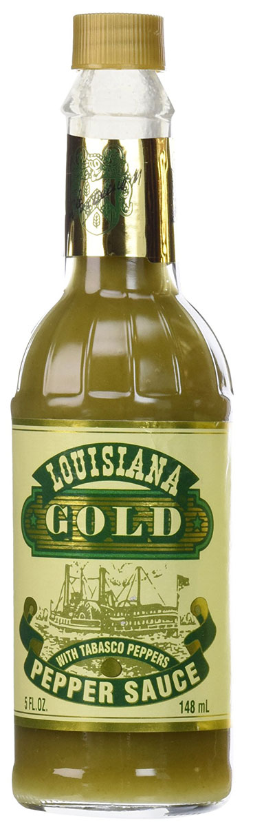 Louisiana Gold соус зеленый перечный, 148 мл0120710 Louisiana Gold соус зеленый перечный, 148 мл0120710Louisiana Gold - острый зеленый перечный соус, лучшая приправа к блюдам из мяса, птицы, морепродуктов. Может использоваться как ингредиент для приготовления, маринад.