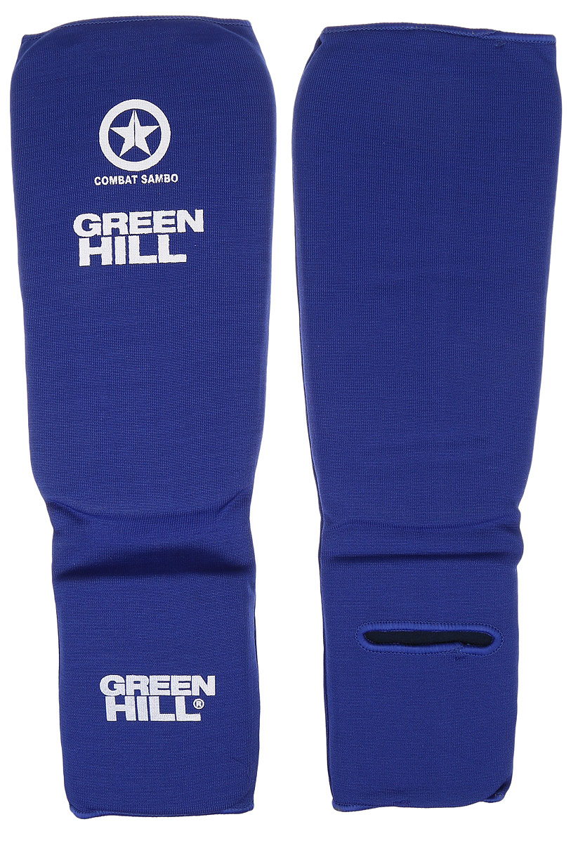Защита голени и стопы Green Hill Combat Sambo, цвет: синий, белый. Размер XL. SC-61312CS-ESCOOTER-S2 Защита голени и стопы Green Hill Combat Sambo, цвет: синий, белый. Размер XL. SC-61312CS-ESCOOTER-S2Защита голени и стопы Green Hill Combat Sambo с наполнителем, выполненным из вспененного полимера, необходима при занятиях спортом для защиты пальцев и суставов от вывихов, ушибов и прочих повреждений. Накладки выполнены из высококачественного полиэстера и хлопка.Длина голени: 29 см.Ширина голени: 15,5 см.Длина стопы: 15,5 см.Ширина стопы: 12 см.