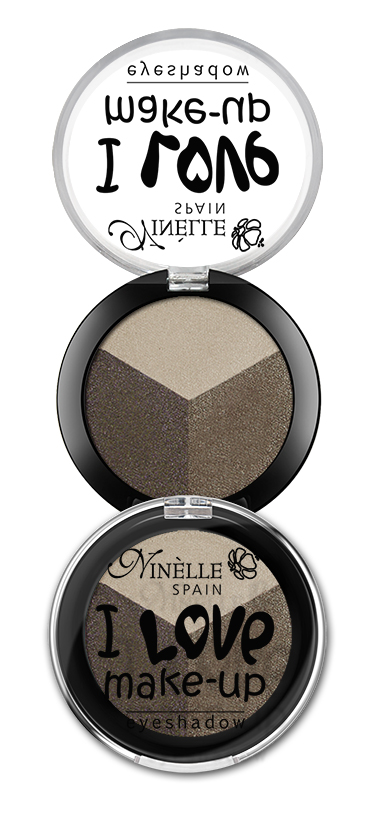 Ninelle Тени для век I Love Make-Up №602, 2.5г1301207 Ninelle Тени для век I Love Make-Up №602, 2.5г1301207Палитры из трех роскошных оттенков в мягкой пудровой текстуре, каждая из которых базируется на нейтральных тонах. Атласные и переливающиеся оттенки открывают безграничные варианты для передачи цвета.Возможность выполнить натуральный, насыщенный или вечерний макияж всего лишь с одной палитрой.