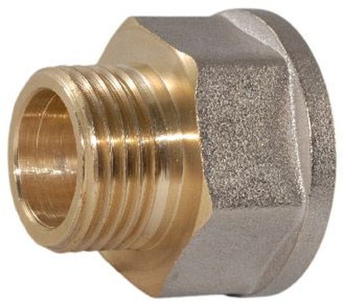 Переходник U-Tec, с фаской, 1/2 x 3/8UTR 181.N 21/P Переходник U-Tec, с фаской, 1/2 x 3/8UTR 181.N 21/PПереходник U-Tec прошел все необходимые испытания и по праву может считаться надежным! Применяется для водоснабжения и отопления. Корпус выполнен из никелированной латуни. Изделие застраховано полисом страхования ответственности качества товаров, что придает дополнительную уверенность покупателям. Присоединительные размеры: 1/2 x 3/8.