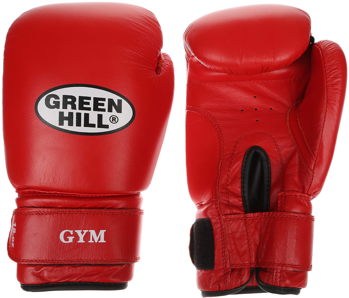 Перчатки боксерские Green Hill Gym, цвет: красный, белый. Вес 16 унцийBGG-2018 Перчатки боксерские Green Hill Gym, цвет: красный, белый. Вес 16 унцийBGG-2018Боксерские перчатки Green Hill Gym подходят для всех видов единоборств где применяют перчатки. Подойдет как для бокса, так и для кикбоксинга. Новички и профессионалы высоко ценят эту модель за универсальность. Верхняя часть перчатки выполнена из натуральной кожи, наполнитель - пенополиуретан. Перфорированная поверхность в области ладони позволяет создать максимально комфортный терморежим во время занятий. Закрепляется на руке при помощи липучки.
