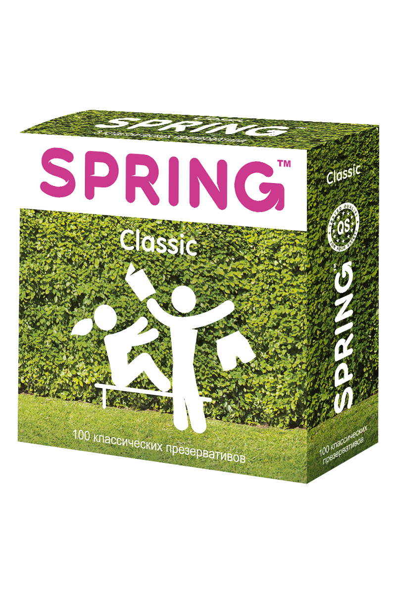Презервативы SPRING™ Classcic, классические, 100 шт.SC-FM20101 Презервативы SPRING™ Classcic, классические, 100 шт.SC-FM20101Гладкие нежные презервативы с оптимальным количеством гипоаллергеннои? силиконовой смазки для комфорта и безопасности обоих партнеров.