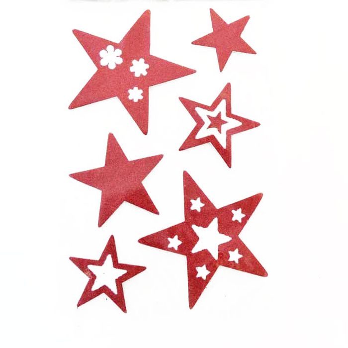 Наклейка-панно декоративная Winter Wings Звездочки, 20 х 30 см. N09222N09222 Наклейка-панно декоративная Winter Wings Звездочки, 20 х 30 см. N09222N09222Наклейка панно ЗВЕЗДОЧКИ, прозрачная цветная с блестящей крошкой, 20х30 см , ПВХ