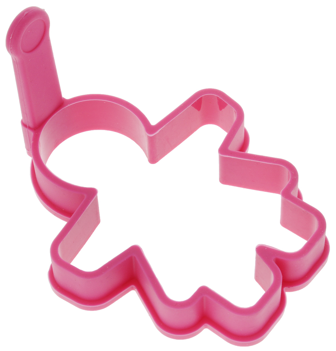 Форма для выпечки Tescoma Delicia Kids, универсальная, 12,5 х 10,5 х 2 см630950_Розовый/человечек Форма для выпечки Tescoma Delicia Kids, универсальная, 12,5 х 10,5 х 2 см630950_Розовый/человечекФорма для выпечки Tescoma Delicia Kids, изготовленная из высококачественного силикона, идеально подойдет для приготовления глазуньи, омлета, оладьев или драников на сковороде или в духовке, а также для приготовления желе, пудингов. Выдерживает температуру от -40°С до +230°С. Оснащена удобной ручкой. Можно мыть в посудомоечной машине и использовать в СВЧ-печи. Размер рабочей части: 12,5 х 10,5 х 2 см. Длина ручки: 5,5 см.