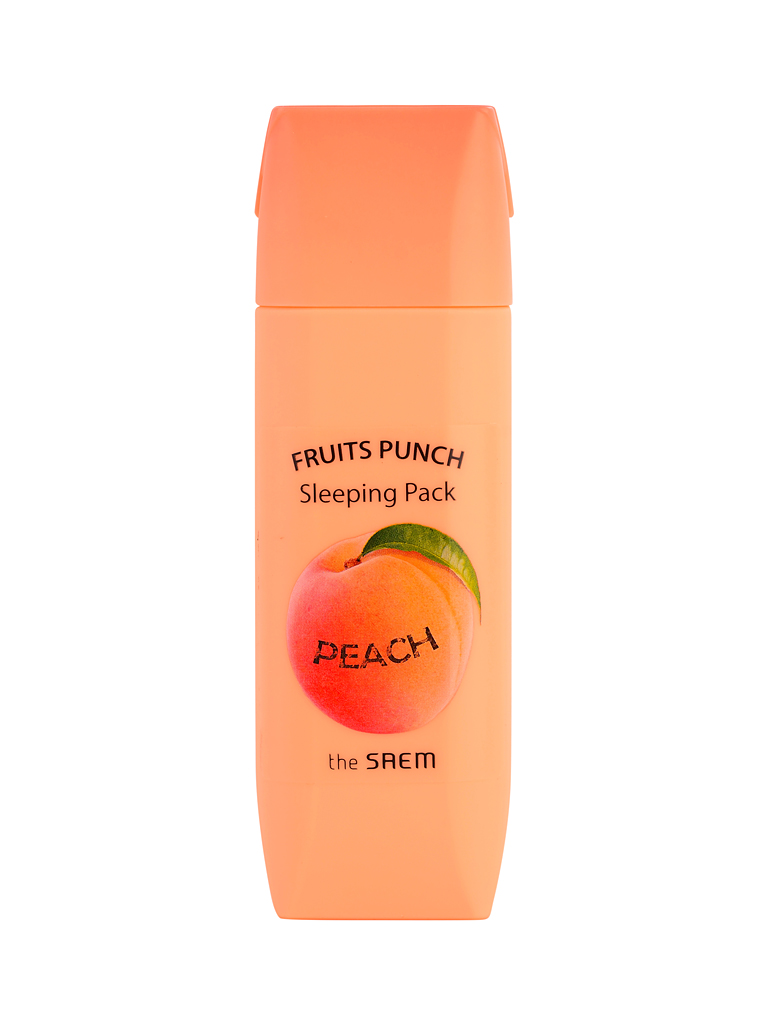 The Saem Маска ночная персиковый пунш Fruits Punch Peach Sleeping Pack, 100 млСМ2119 The Saem Маска ночная персиковый пунш Fruits Punch Peach Sleeping Pack, 100 млСМ2119Персиковая ночная маска для лица. Осветляющая и питательная формула с мощной дозой экстракта персика содержит компоненты (бетаин, гиалуроновая кислота, масла, медовая вытяжка и др.), необходимые для правильной жизнедеятельности клеток тусклой кожи. Фруктовые кислоты хорошо осветляют и отшелушивают ороговевшие клетки, ценные вещества помогают поддерживать кожу в тонусе и разглаживают морщинки. После великолепного «фруктового пунша» Ваша кожа становится изумительно гладкой, сияющей и обновленной. Объем: 100мл