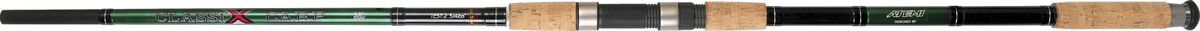 Удилище карповое Atemi CLASSIX Carp, 3,6 м, 2-3/4 IDS205-03360 Удилище карповое Atemi CLASSIX Carp, 3,6 м, 2-3/4 IDS205-03360Удилище карповое АТЕМИ CLASSIX Carp 3.6 м Строй этих удилищ из стекловолокна позволяет делать забросы приманки на максимальные расстояния и смягчать рывки рыбы при вываживании. Основные характеристики Назначение карповое Тест на изгиб 2.75 lb Длина удилища 3.6 м Транспортировочная длина 1.5 м Вес удилища 532 г Конструкция удилища штекерное Количество секций 3 Материал бланка стекловолокно Дополнительно Кольца есть Тубус/чехол в комплекте 205-03360Удилище карповое АТЕМИ CLASSIX Carp 3.6 м 2-3/4 IDS