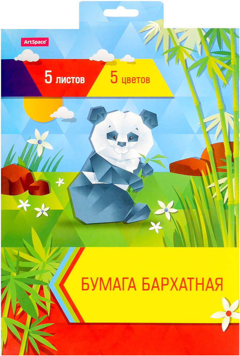 ArtSpace Цветная бумага бархатная 5 листов 1811Нбх5-5_1811 ArtSpace Цветная бумага бархатная 5 листов 1811Нбх5-5_1811Бархатная цветная бумага ArtSpace идеально подходит для детского творчества: создания аппликаций, оригами и многого другого. В упаковке 5 листов бархатной бумаги 5 цветов. Бумага упакована в картонную папку. Детские аппликации из цветной бумаги - отличное занятие для развития творческих способностей и познавательной деятельности малыша, а также хороший способ самовыражения ребенка.