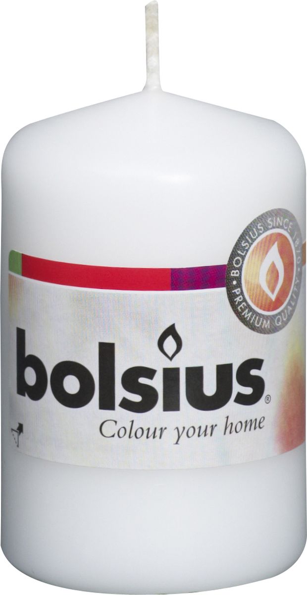 Свеча Bolsius, цвет: белый, высота 8 см103613200102 Свеча Bolsius, цвет: белый, высота 8 см103613200102Свеча Bolsius выполнена из парафина в классическом стиле. Ее можно поставить в любое место и она станет ярким украшением интерьера. Свеча Bolsius создаст незабываемую атмосферу, будь то торжество, романтический вечер или будничный день.