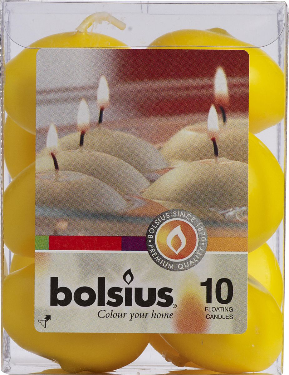 Набор декоративных свечей Bolsius, цвет: желтый, 10 шт103632052211 Набор декоративных свечей Bolsius, цвет: желтый, 10 шт103632052211Набор Bolsius состоит из 10 декоративных свечей, изготовленных из парафина. Такие свечи создадут атмосферу таинственности и загадочности и наполнят ваш дом волшебством и ощущением праздника. Хороший сувенир для друзей и близких.