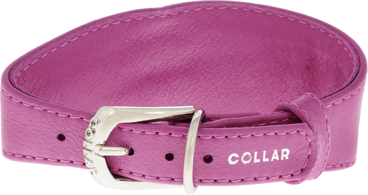 Ошейник для борзых собак CoLLaR Glamour, цвет: розовый, ширина 1,5 см, обхват шеи 23-27 см0120710 Ошейник для борзых собак CoLLaR Glamour, цвет: розовый, ширина 1,5 см, обхват шеи 23-27 см0120710Ошейник для борзых собак CoLLaR Glamour, выполненный из натуральной кожи, устойчив к влажности и перепадам температур. Крепкие металлические элементы делают ошейник надежным и долговечным.Изделие отличается высоким качеством, удобством и универсальностью.Размер ошейника регулируется при помощи пряжки, зафиксированной на одном из 5 отверстий. Минимальный обхват шеи: 23 см. Максимальный обхват шеи: 27 см. Минимальная ширина: 1,5 см.Максимальная ширина: 5 см.