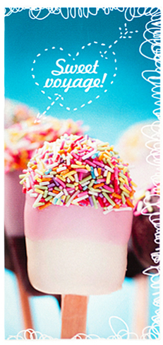 Обложка для документов Kawaii Factory Ice-cream, цвет: голубой, розовый. KW066-000029KW066-000029 Обложка для документов Kawaii Factory Ice-cream, цвет: голубой, розовый. KW066-000029KW066-000029Практичная обложка для путешествий от Kawaii Factory выполнена из легкого и прочного ПВХ, который надежно защищает важные документы от пыли и влаги. Рисунок нанесен специальным образом и защищён от стирания. Изделие раскладывается пополам. Внутри размещены два прочных вертикальных кармана из ПВХ для билетов, документов, посадочных талонов и денег, 4 прозрачных кармашка из ПВХ для карточек и разных мелочей, один из которых закрывается клапаном. Простая, но в то же время стильная обложка для путешествий определенно выделит своего обладателя из толпы, непременно поднимет настроение и поможет быстро найти нужный документ в аэропорту или на вокзале. Этот оригинальный и стильный аксессуар придется по душе истинным поклонникам оригинальных и необычных дизайнов.
