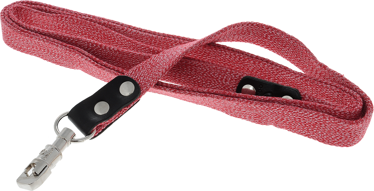 Поводок для собак CoLLaR, цвет: красный, ширина 2,5 см, длина 2 м0120710 Поводок для собак CoLLaR, цвет: красный, ширина 2,5 см, длина 2 м0120710Поводок для собак CoLLaR изготовлен из хлопка и снабжен металлическим карабином. Поводок отличается не только исключительной надежностью и удобством, но и ярким дизайном. Он идеально подойдет для активных собак, для прогулок на природе и охоты. Поводок - необходимый аксессуар для собаки. Ведь в опасных ситуациях именно он способен спасти жизнь вашему любимому питомцу.Длина поводка: 2 м.Ширина поводка: 2,5 см.