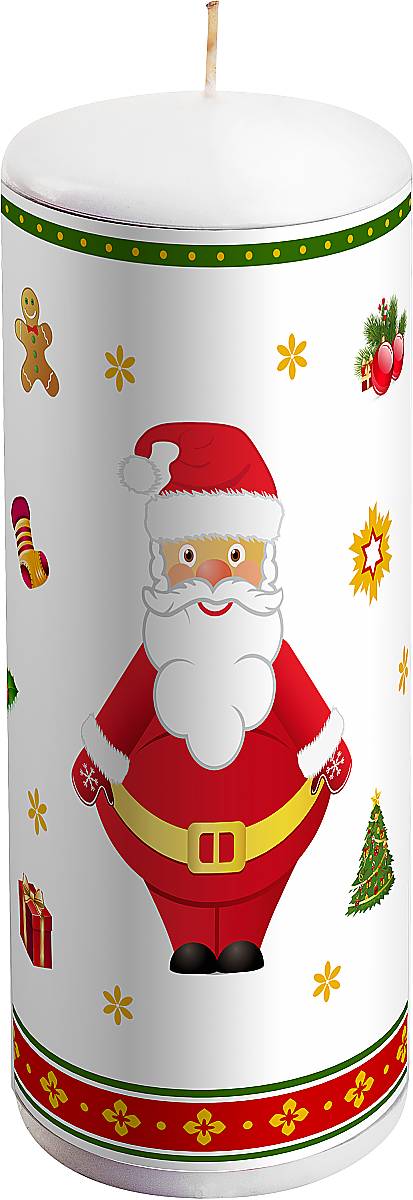 Свеча новогодняя Mister Christmas Дед Мороз, высота 15 смKG-2C Свеча новогодняя Mister Christmas Дед Мороз, высота 15 смKG-2CНовогодняя свеча Mister Christmas Дед Мороз выполнена из воска. Изделие декорировано рисунком в новогодней тематике. Такая свеча красиво дополнит интерьер вашего дома в преддверии Нового года. Создайте для себя и своих близких незабываемую атмосферу праздника и уюта в доме.