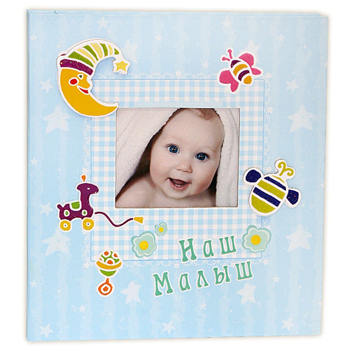 Фотокнига Pioneer Our Baby 6, цвет: голубой, 26 x 28 см46417 FA Фотокнига Pioneer Our Baby 6, цвет: голубой, 26 x 28 см46417 FAРазмер фотографий: 26x28 см. Цвет: голубой.