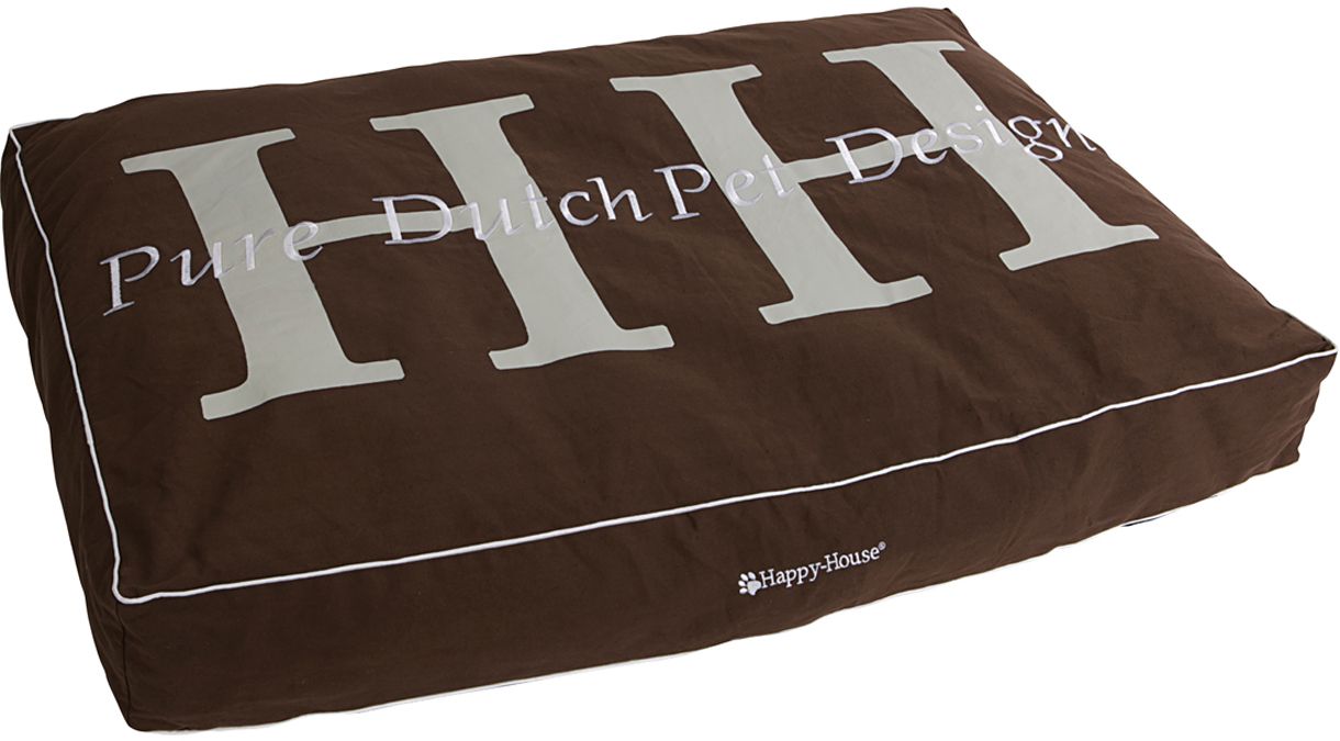 Подушка для животных Happy House Pure Dutch Pet Design, цвет: коричневый, 95 х 65 х 15 см0120710 Подушка для животных Happy House Pure Dutch Pet Design, цвет: коричневый, 95 х 65 х 15 см0120710Подушка для домашних животных Happy House Pure Dutch Pet Design изготовлена с применением высоких технологий из самых качественных материалов. Верх изделия выполнен из хлопка, а в качестве наполнителя используется полиэстер, который обеспечивает мягкость подушки. Изделие долговечно и экологично, отлично сохраняет форму и эластичность и легко стирается. Подушка для домашних животных Happy House Pure Dutch Pet Design непременно порадует вашего питомца и обеспечит ему комфортный сон и полноценный отдых.