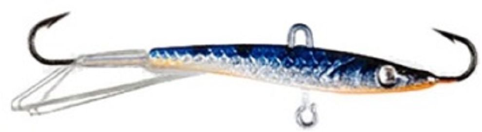 Балансир Finnex. Swarovski, длина 4 см, вес 3 г. BLS-04-FS03/1/12 Балансир Finnex. Swarovski, длина 4 см, вес 3 г. BLS-04-FS03/1/12Балансир Finnex. Swarovski удлиненной формы с игрой широкого радиуса и наклонами на поворотах, предназначен для ловли на мелководье и в стоячей воде, в основном для ловли окуня. Форма этого балансира напоминает мелкую рыбку. Балансир оснащен глазком из кристалла Swarovski, что делает его более заметным, что позволяет привлечь рыбу с более дальнего расстояния.